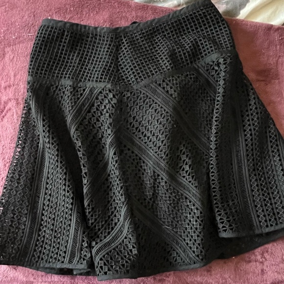 Armani Exchange Crochet Lace Skater skirt - black - Picture 3 of 9